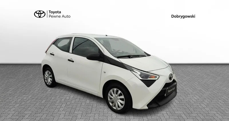 dolnośląskie Toyota Aygo cena 39900 przebieg: 44154, rok produkcji 2019 z Szczucin